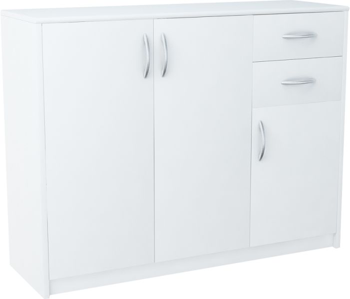 Casarredo AGNES komoda 3D2S, biela