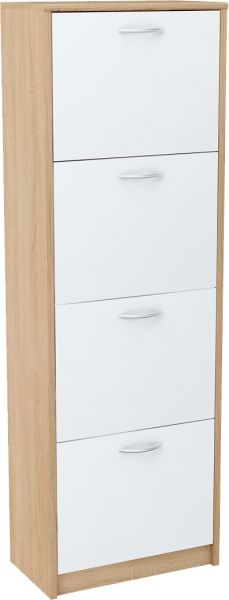 Casarredo VIVA botník 4K, dub sonoma/biela