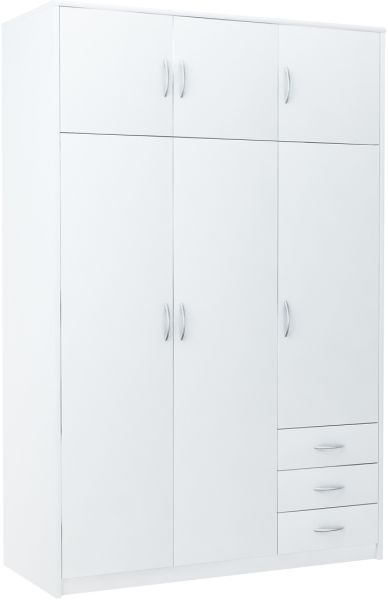 Casarredo Skriňa VIKA 6D3S, biela