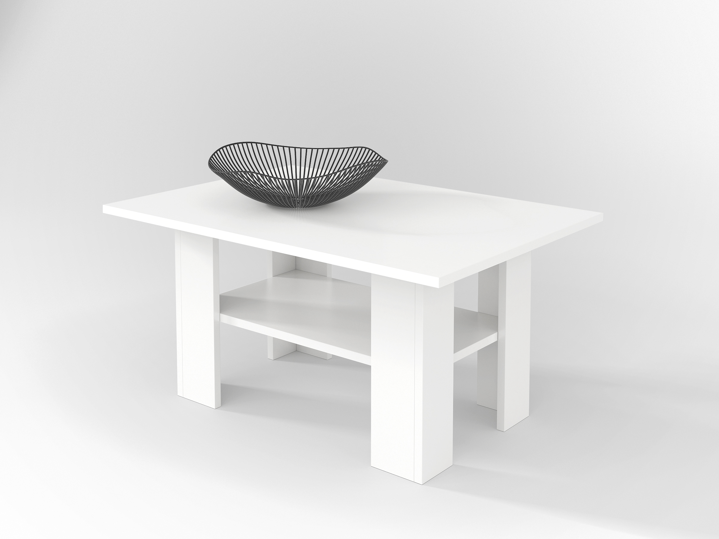 Casarredo Konferenčný stolík AGA H43, biely