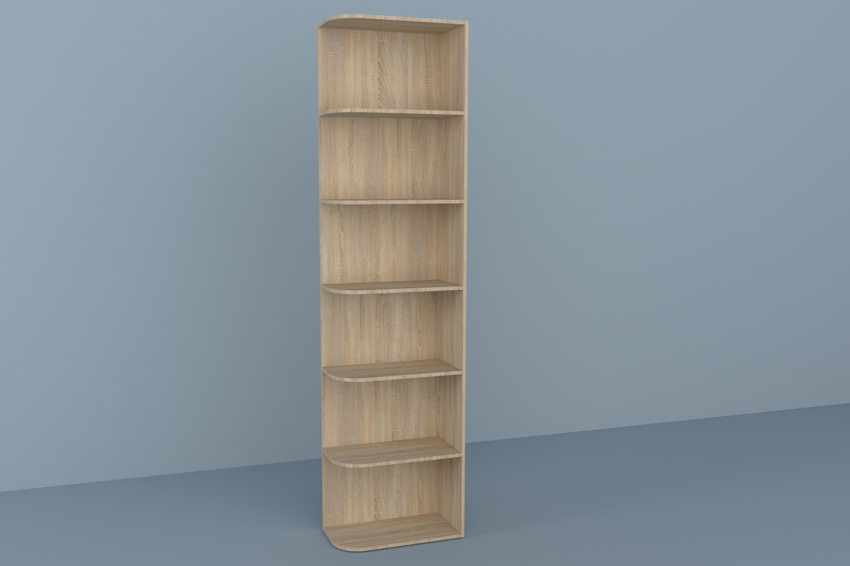 Casarredo CONSOLE CS 220/60 policový regál, dub sonoma