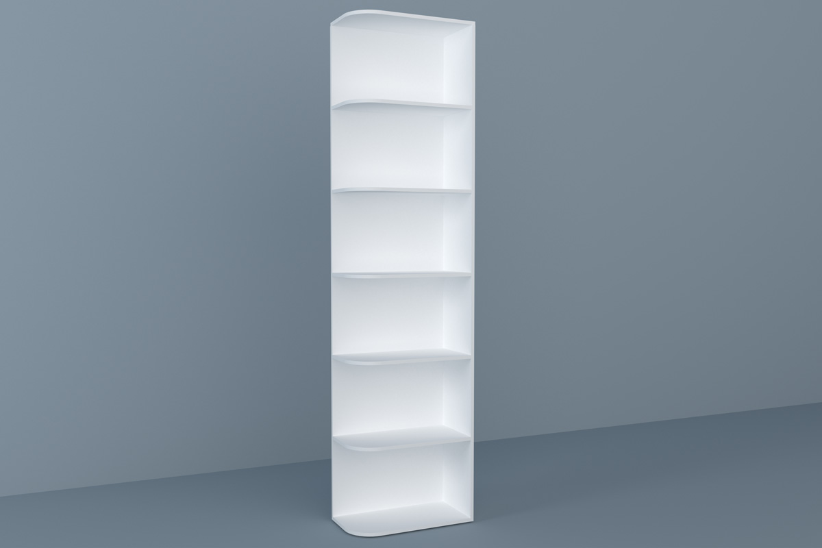 Casarredo CONSOLE CS 220/60 policový regál, biela