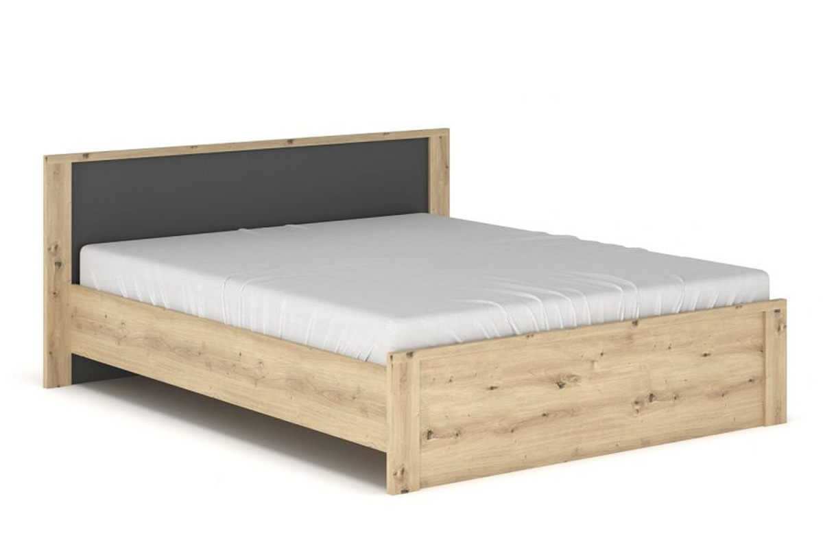 Casarredo DOMINIKA manželská posteľ 160, artisan/sivá