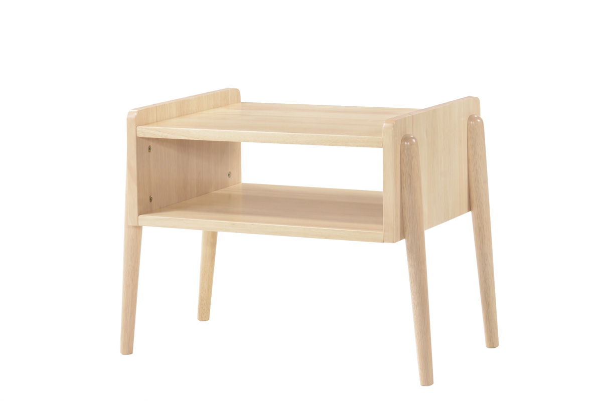 VerDesign BARNY nočný stolík, natural