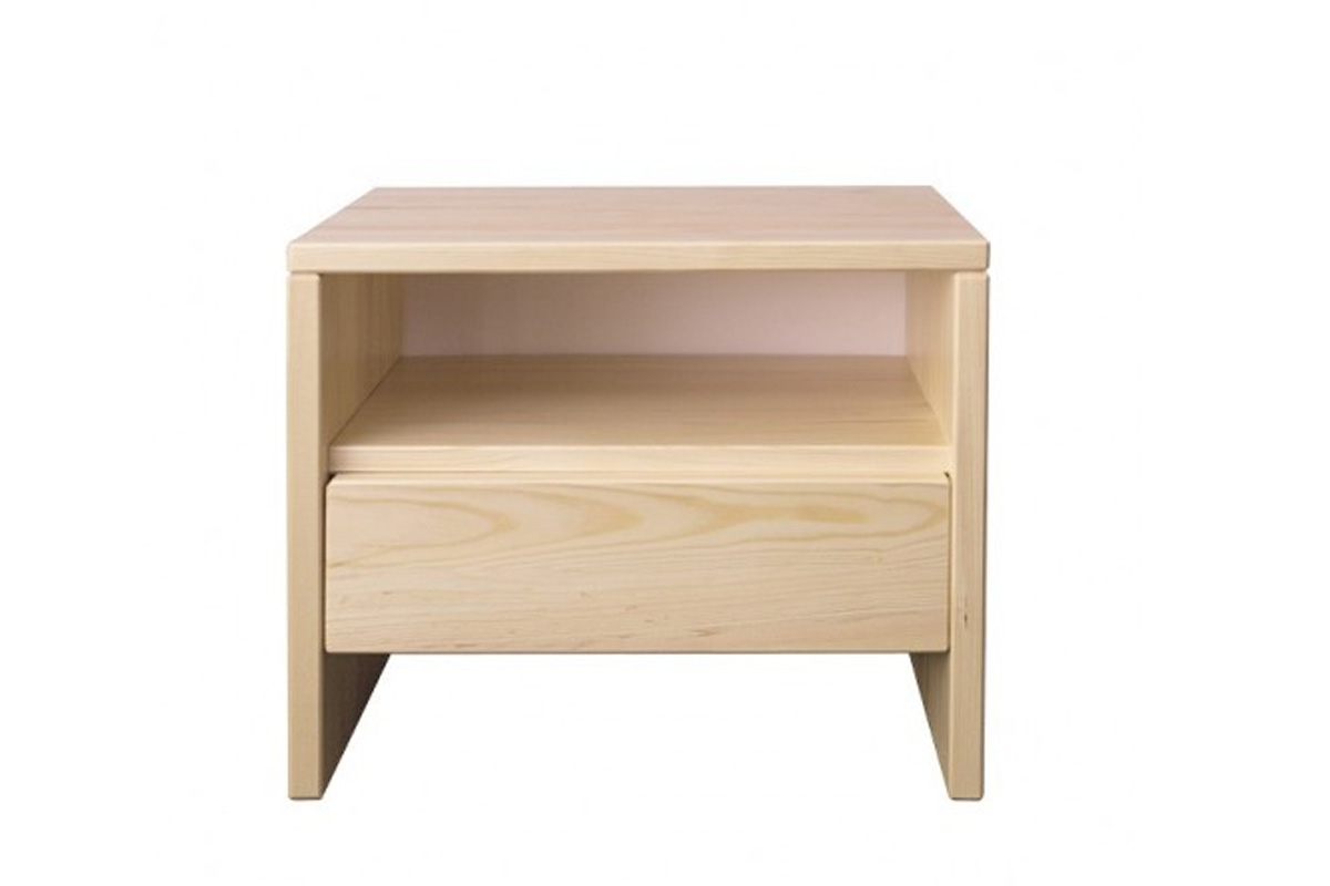 Drewmax Nočný stolík SN121, borovica