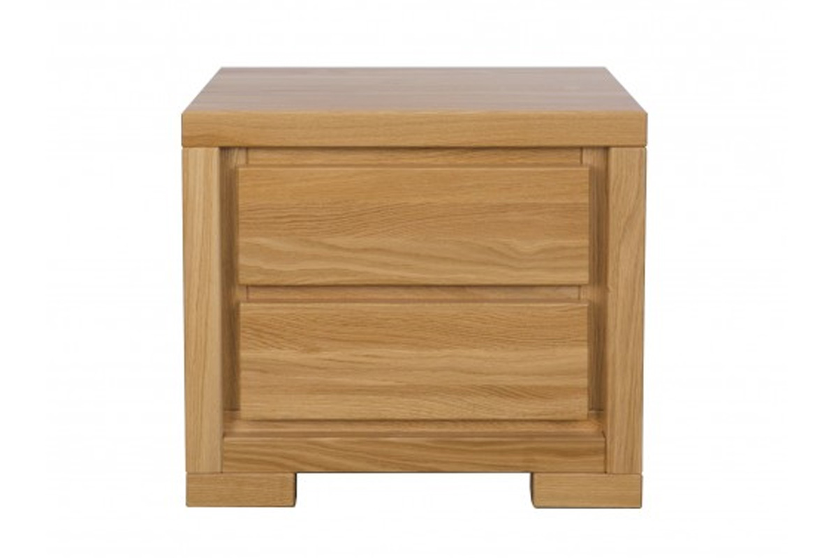 Drewmax SN211 drevený nočný stolík, dub