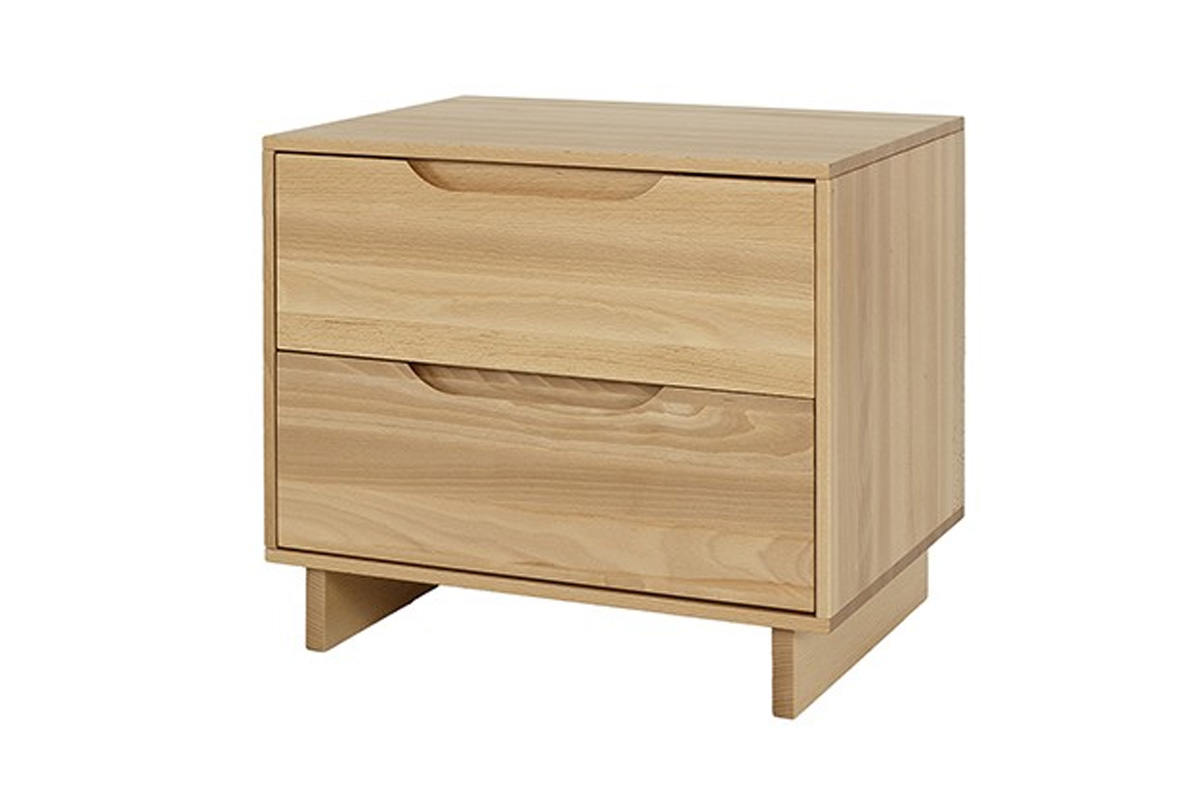 Drewmax MODERN nočný stolík stolík SN420, buk