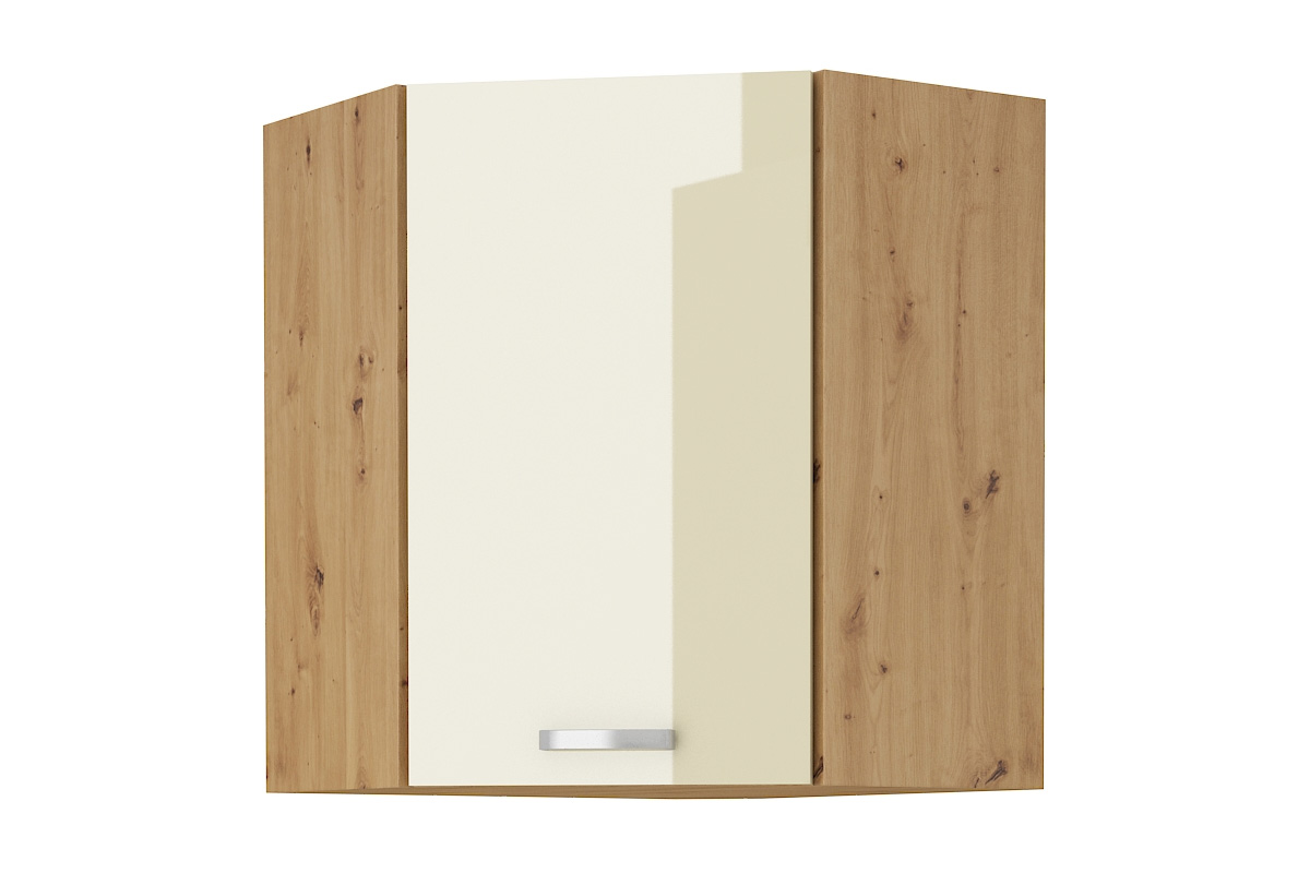 Lempert ARTISAN kuchynská skrinka 58x58 GN-72 1F, krémová/dub artisan
