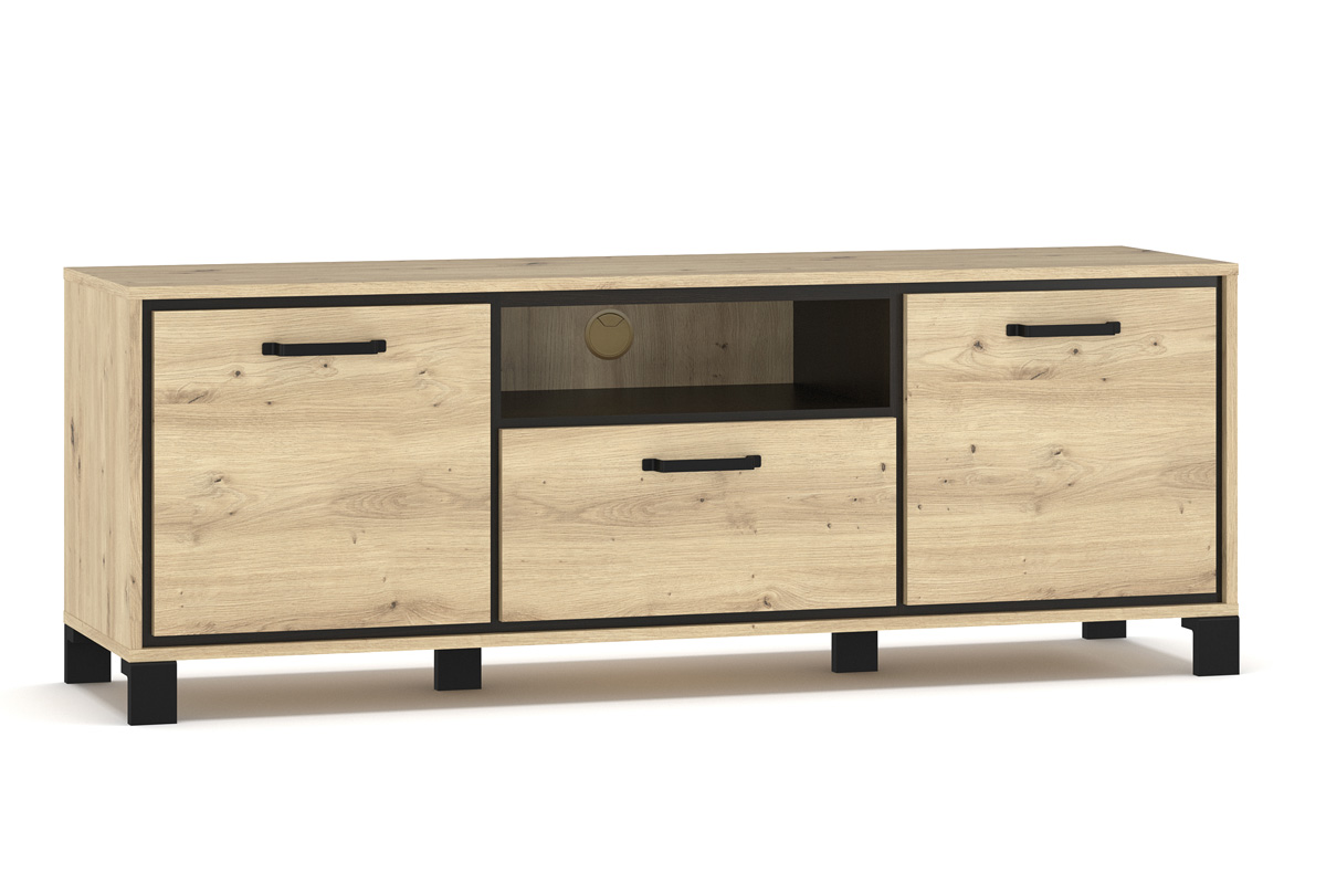 Casarredo VELS televízny stolík, dub artisan/wenge