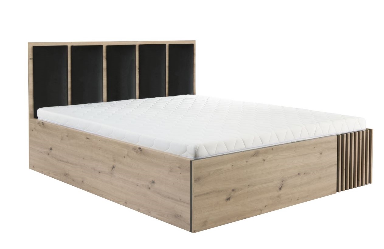 Jarstol CALI C-16 manželská posteľ 160, dub artisan