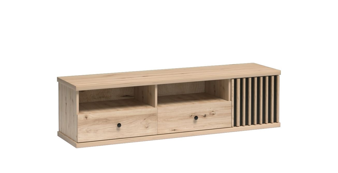 Jarstol CALI C-6 televízny stolík, dub artisan