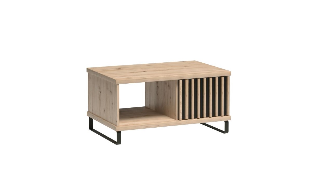 Jarstol CALI C-8 konferenčný stolík na nožičkách, dub artisan