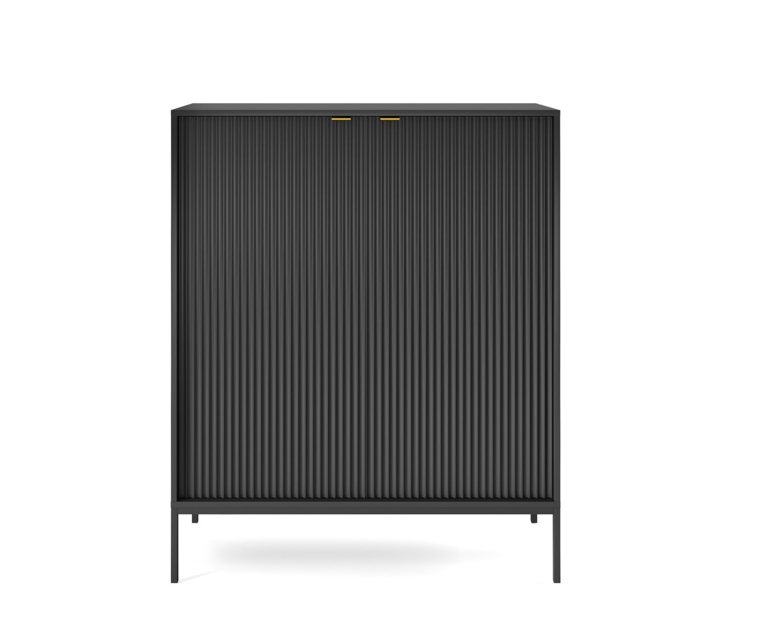 Piaski NOVA K104 komoda čierna