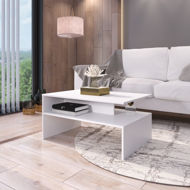 Casarredo LIGHT 1 konferenčný stolík, biely