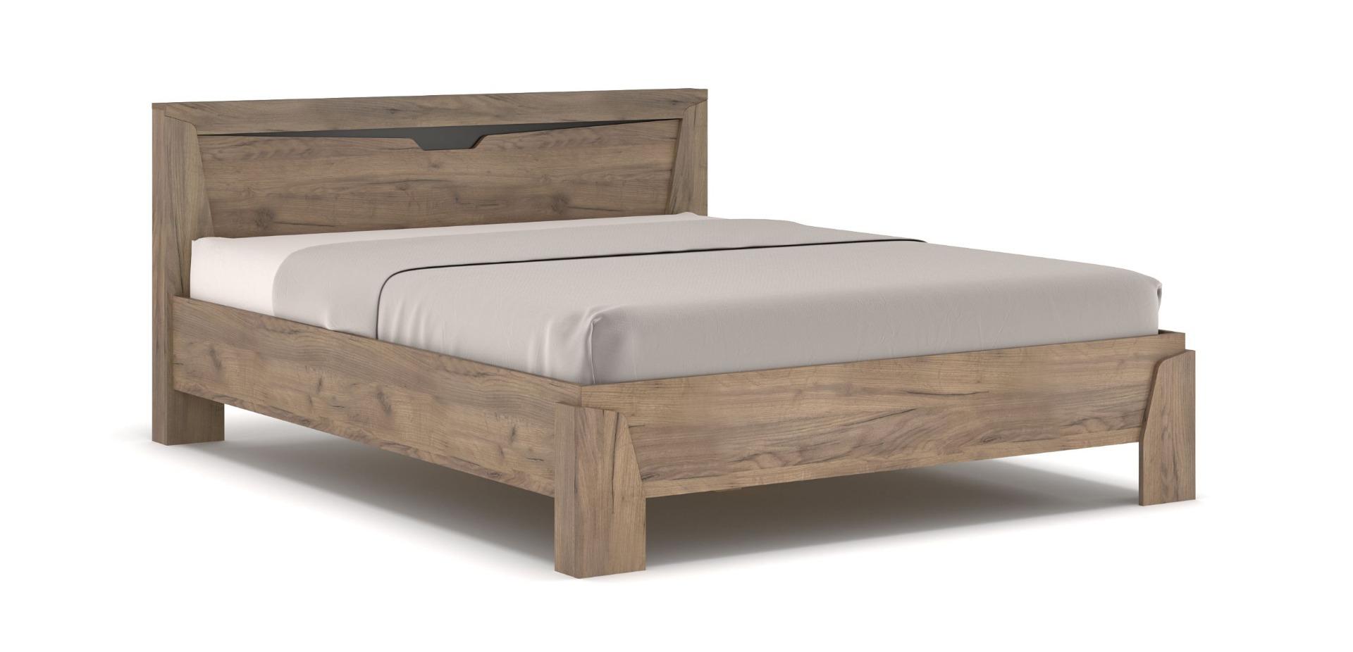 Casarredo SOFIA manželská posteľ, wenge/dub tabaco