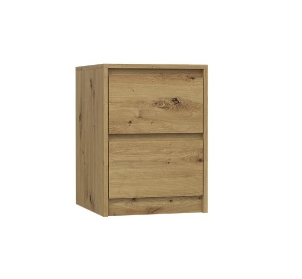 TOPESHOP KARO K2 nočný stolík, dub artisan