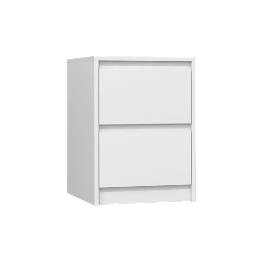 TOPESHOP KARO K2 nočný stolík, biely