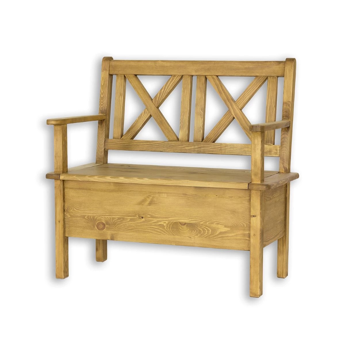 Drewmax NR700 lavica 120 cm, jasný vosk