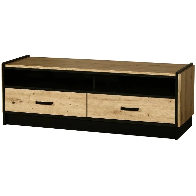 Lempert KARIA 320 TV stolík, dub Artisan / čierna