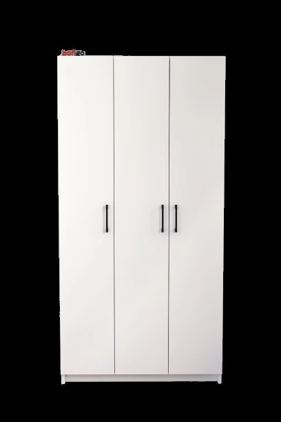Casarredo WARDROB 3 dverová šatníková skriňa, biela