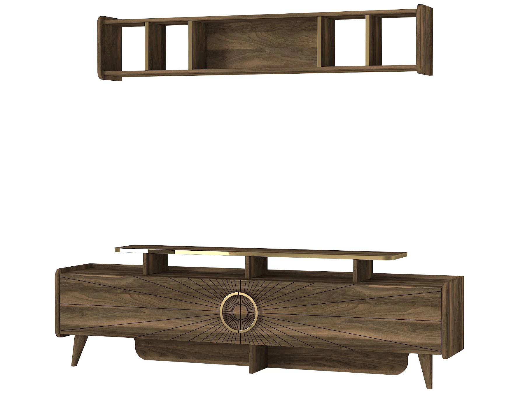 Casarredo SKY TV stena, orech