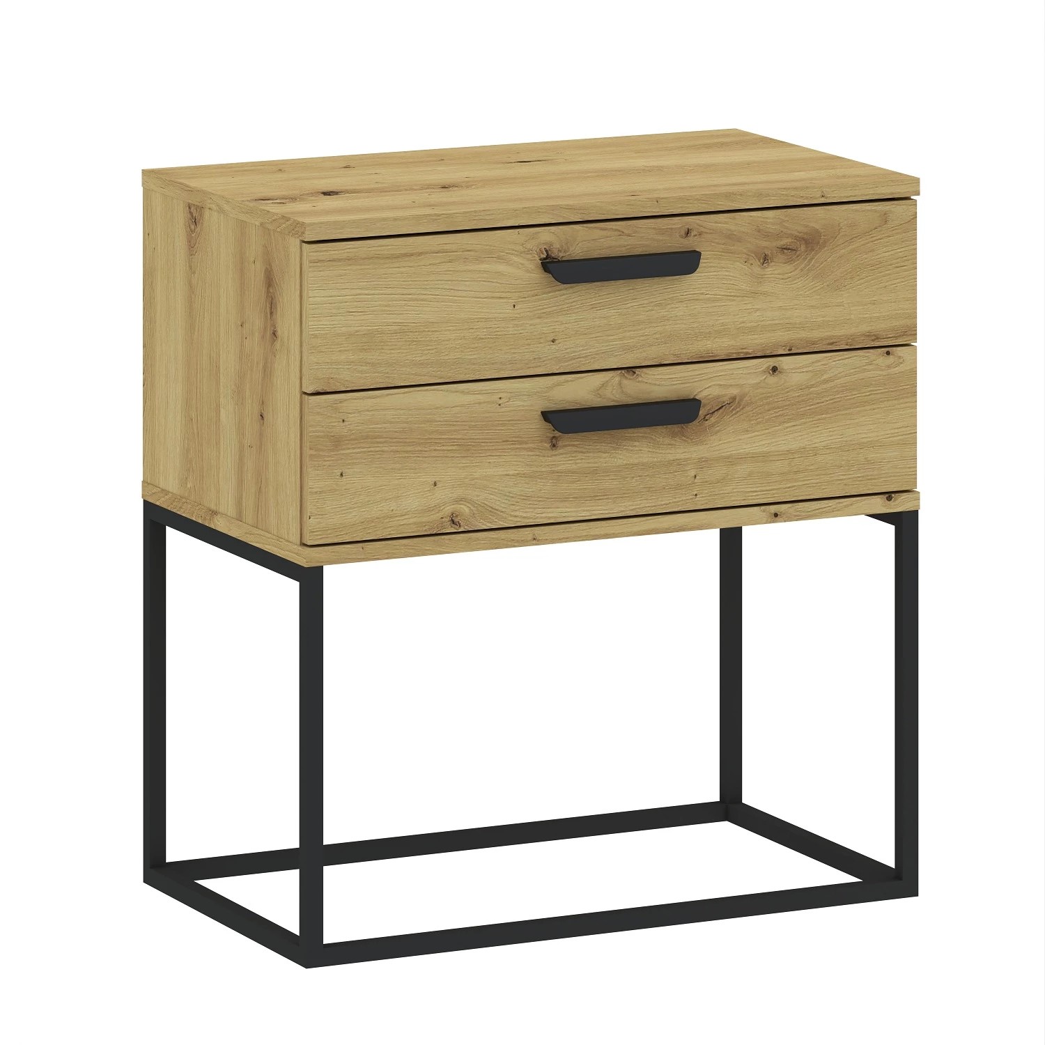 Casarredo CADRO nočný stolík 2S 60 NR6, dub Artisan