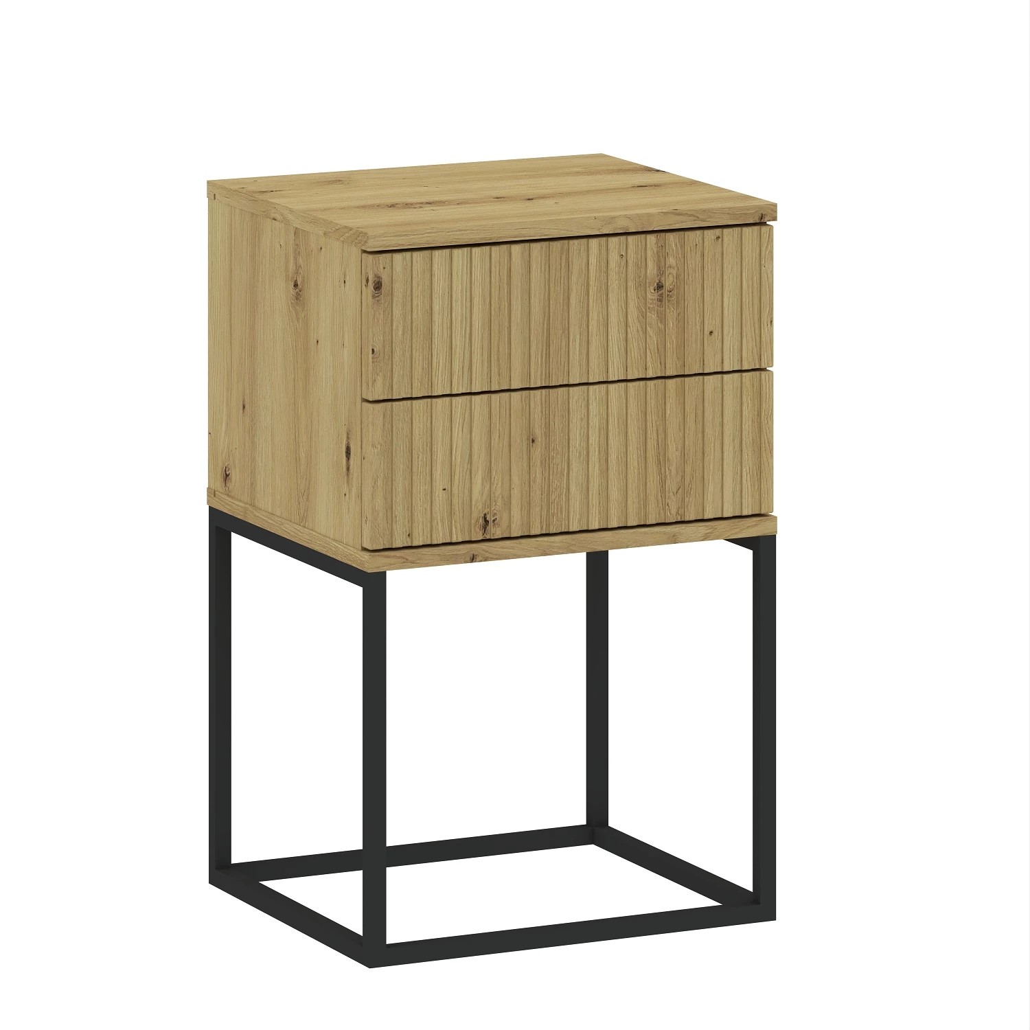 Casarredo CADRO nočný stolík 2S 40 NR8, dub Artisan