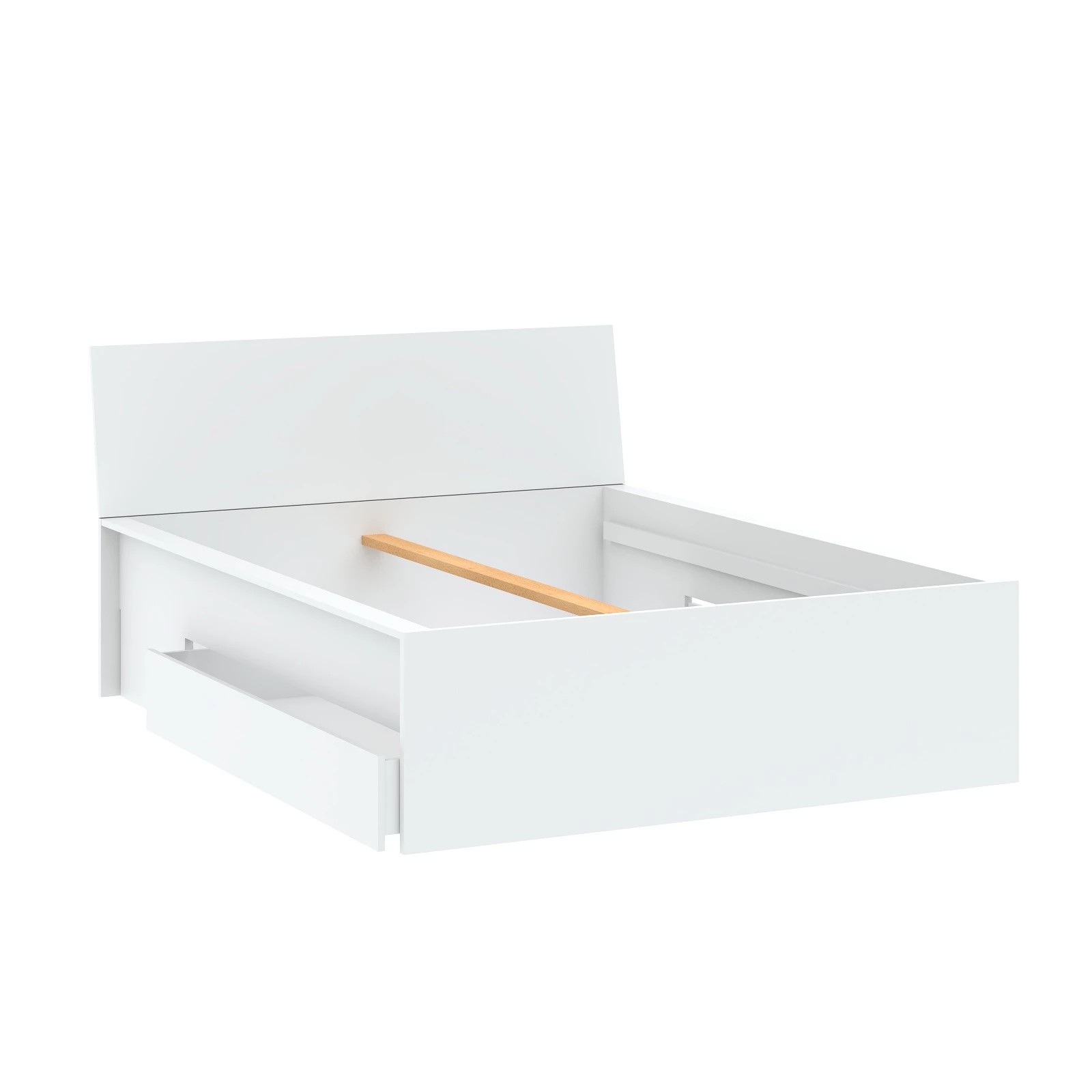 Casarredo BASIT manželská posteľ 1S, biela