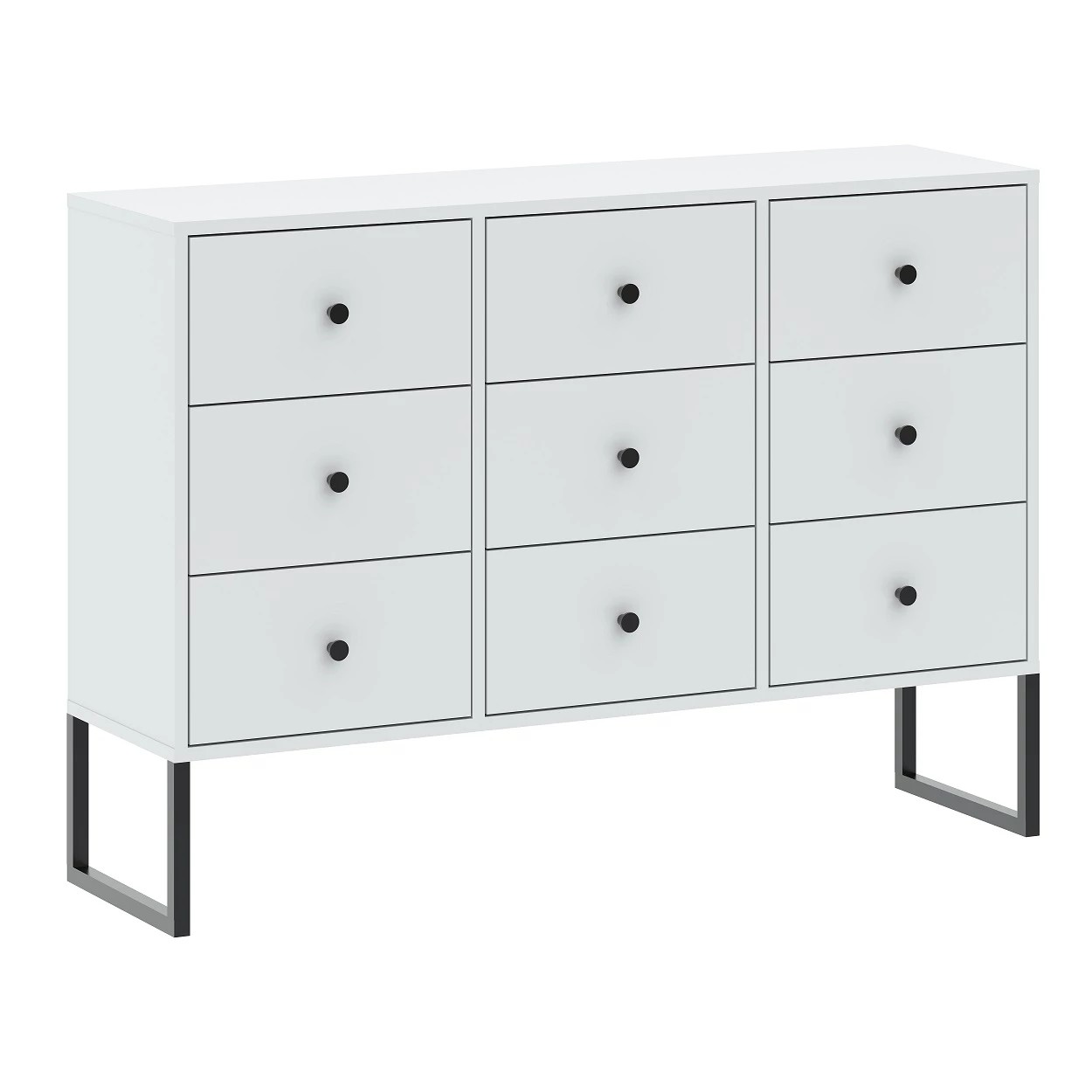 Casarredo LINEA moderná komoda 9S, biela