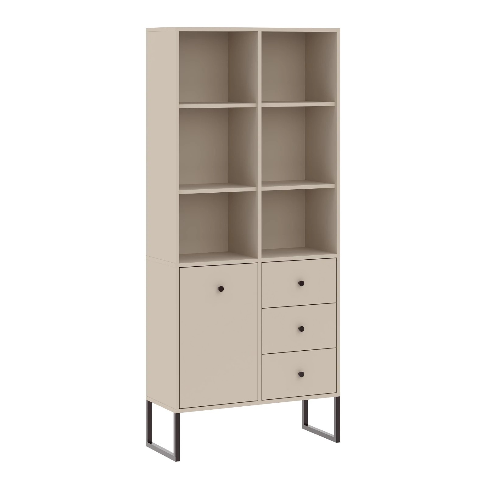 Casarredo LINEA moderná komoda 1D3S, biela