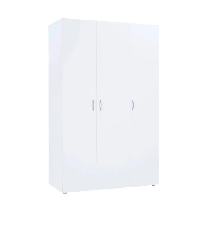 Casarredo BASIC šatníková skriňa 3D, biela