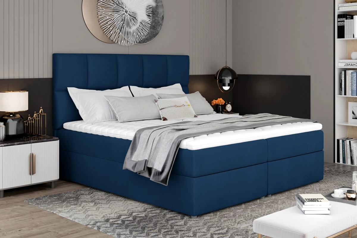 Eltap GLOSSY manželská posteľ 165, Monolith 77