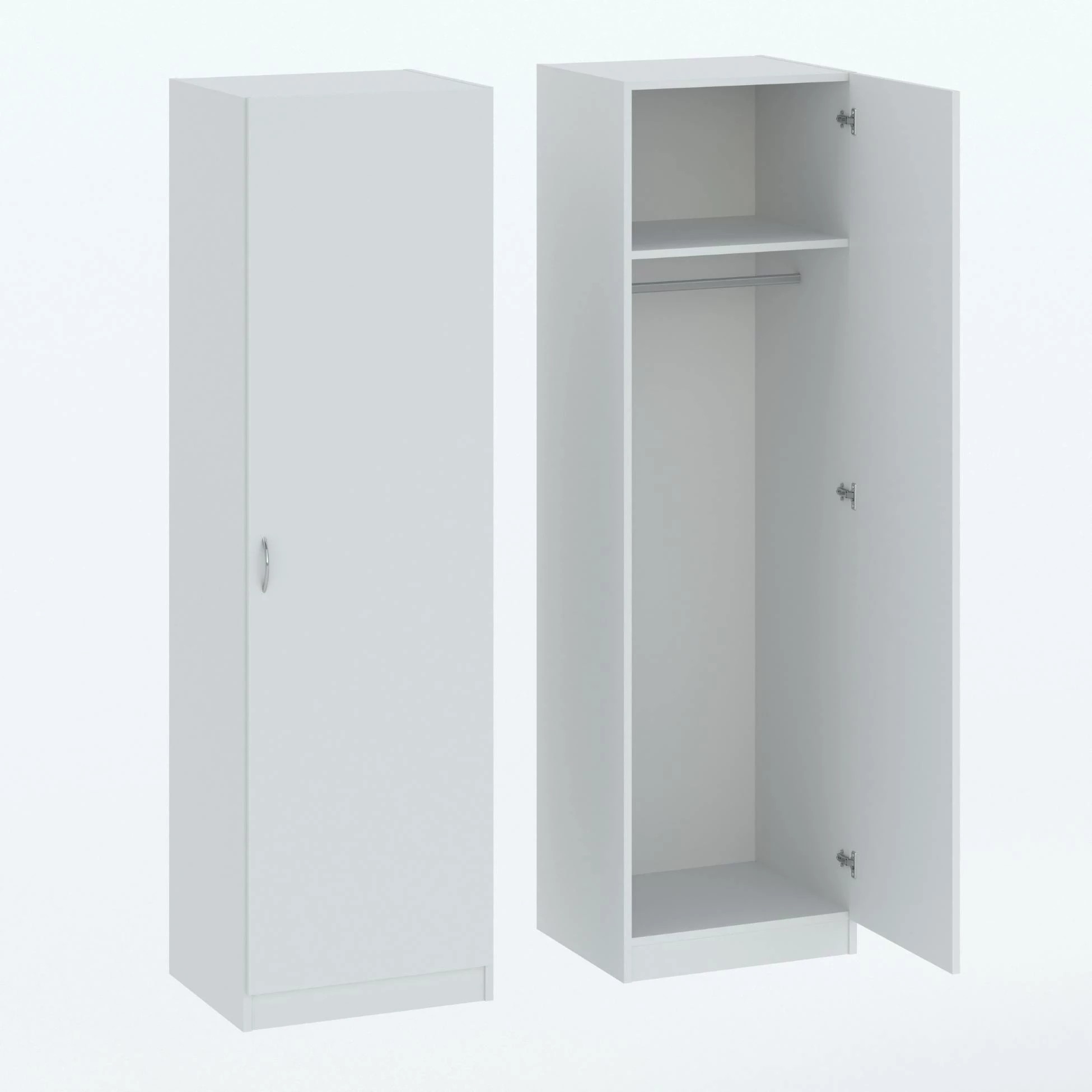 Casarredo GAYA šatníková skriňa 1D, biela