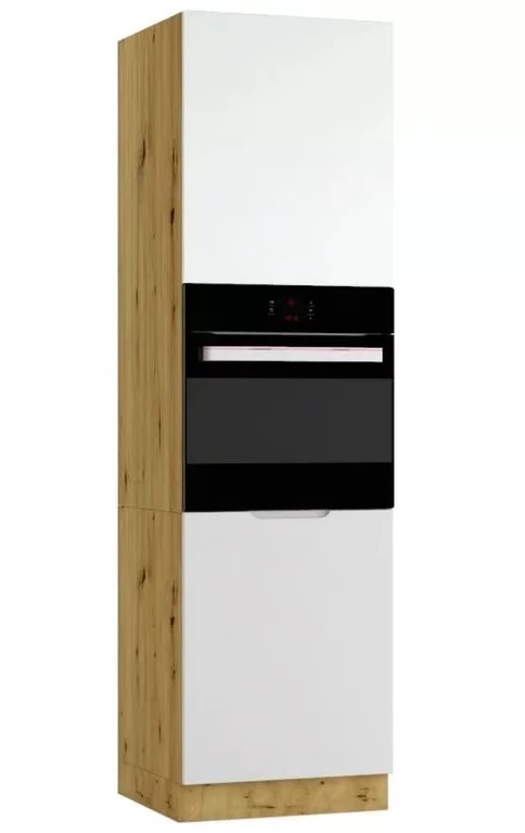 Stolkar ISABEL dolná kuchynská skrinka D60 PK/2133, dub Artisan / šedá