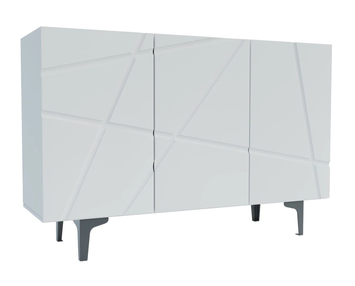 Casarredo FANTASY široká komoda, biela