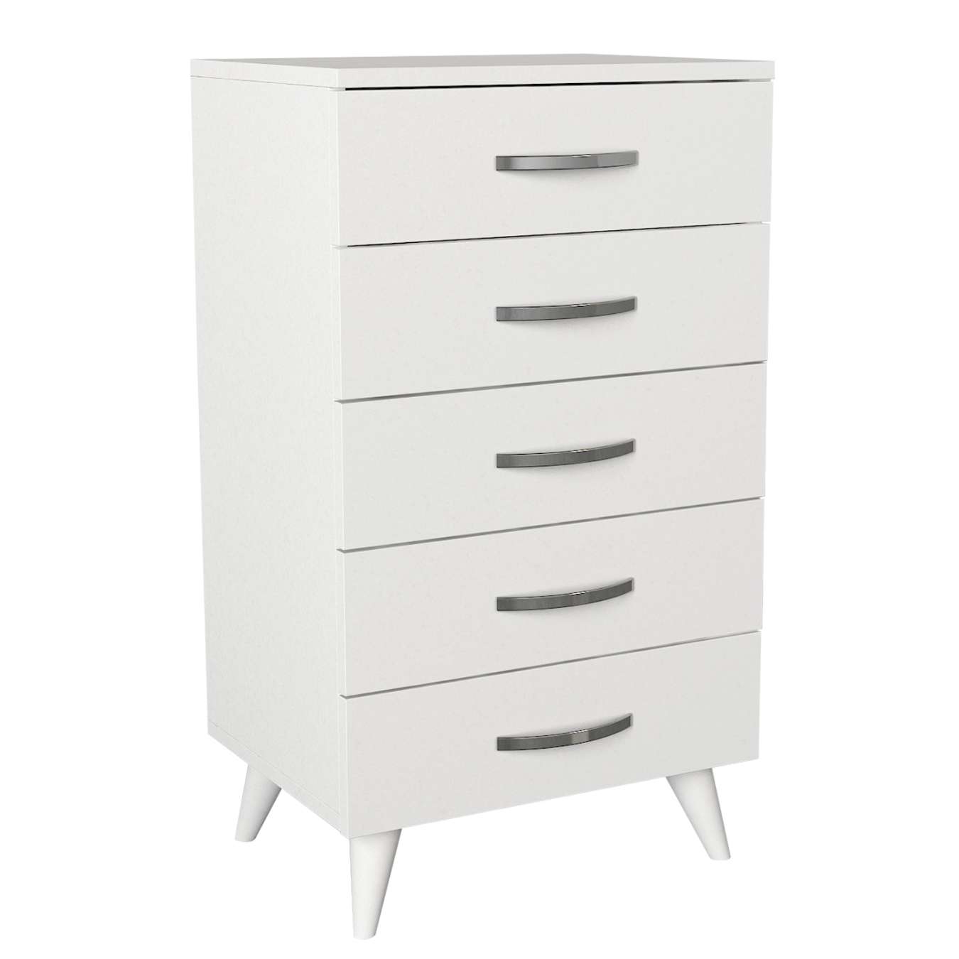 Casarredo CEMRE úzka komoda, biela