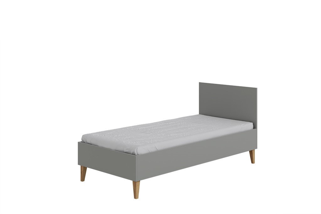 KOCOT KUBI detská posteľ 80x180, šedá
