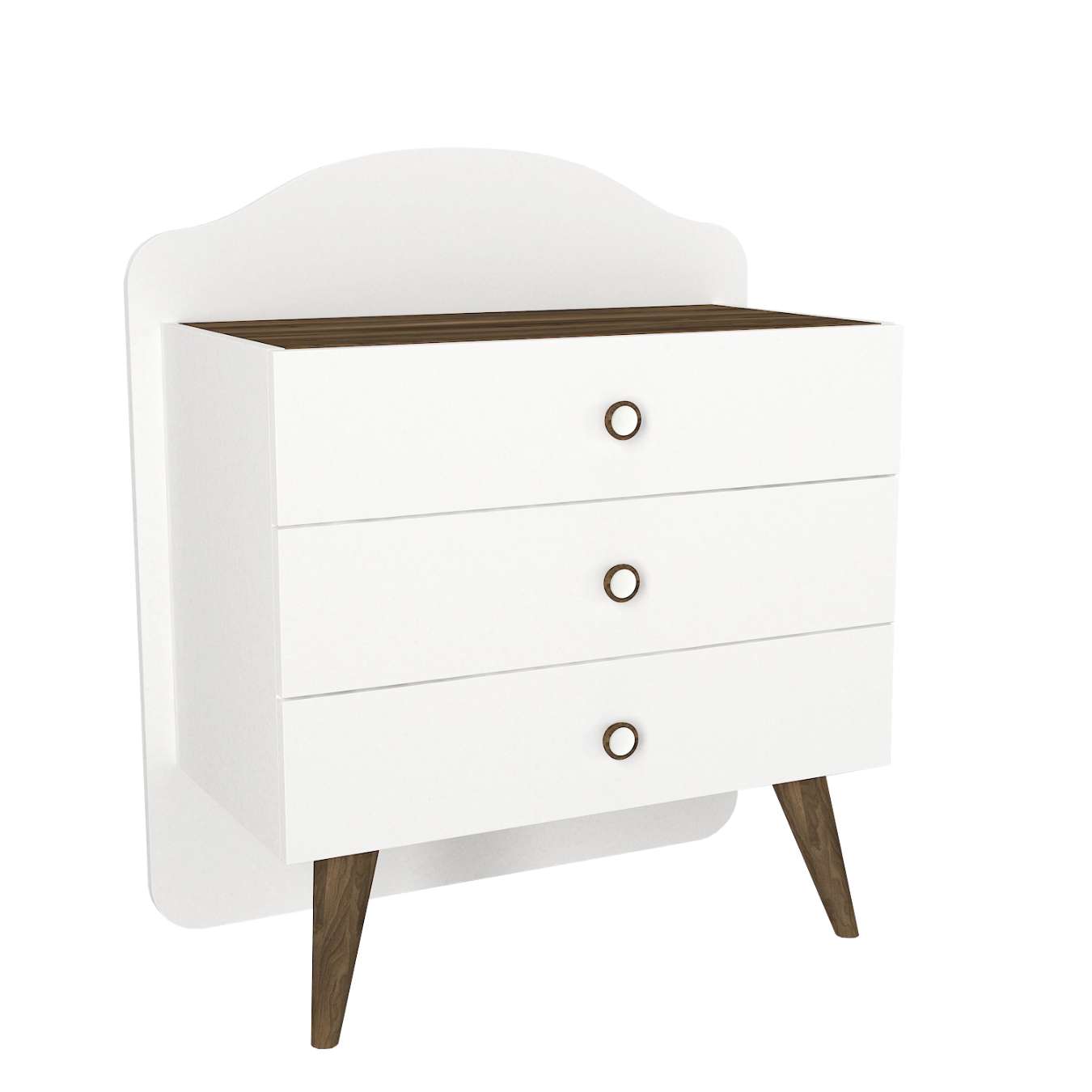 Casarredo LORA detská komoda, biela