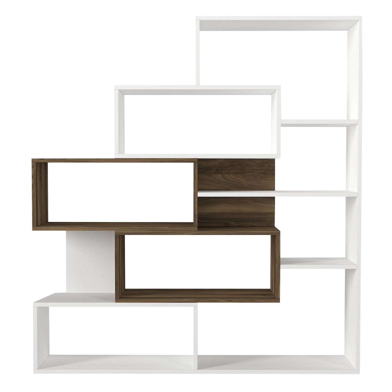 Casarredo MARLA policový regál, orech/biela