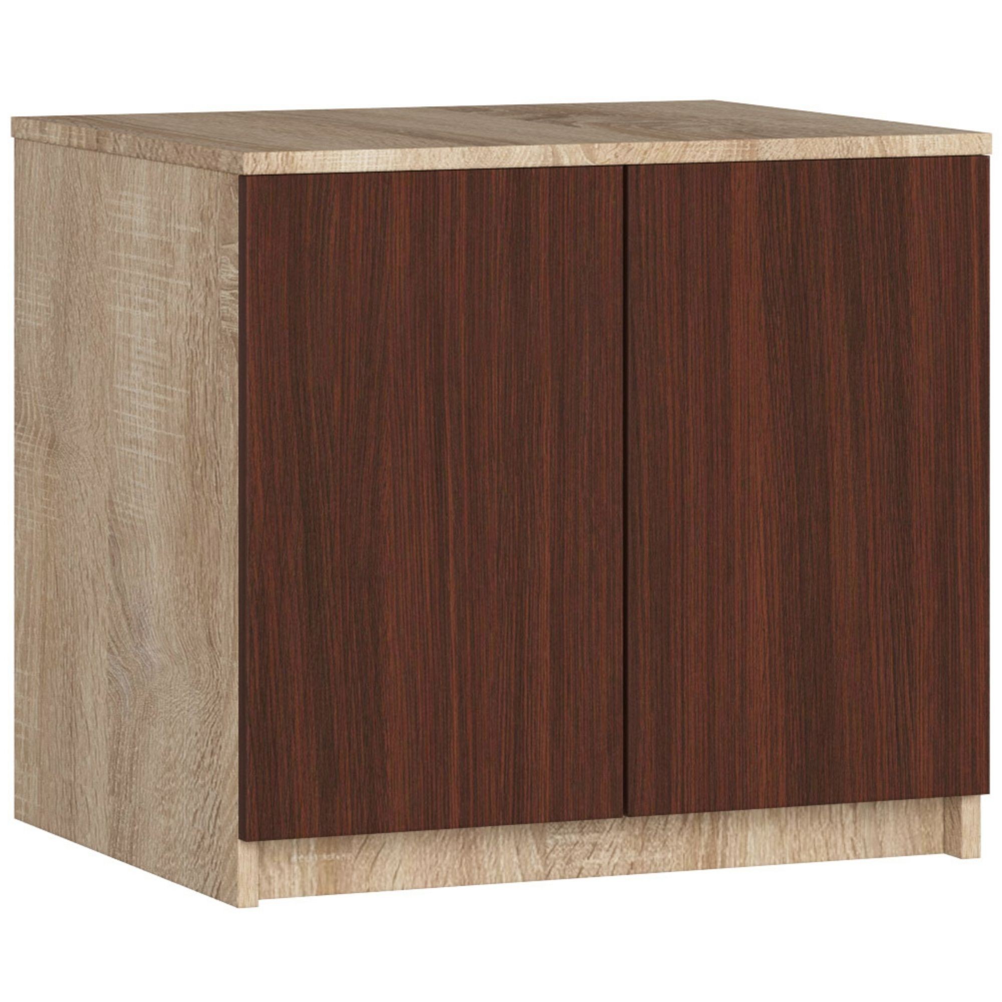 Akord Nadstavec na skriňu 60 cm - dub sonoma-wenge - 2 dvierka