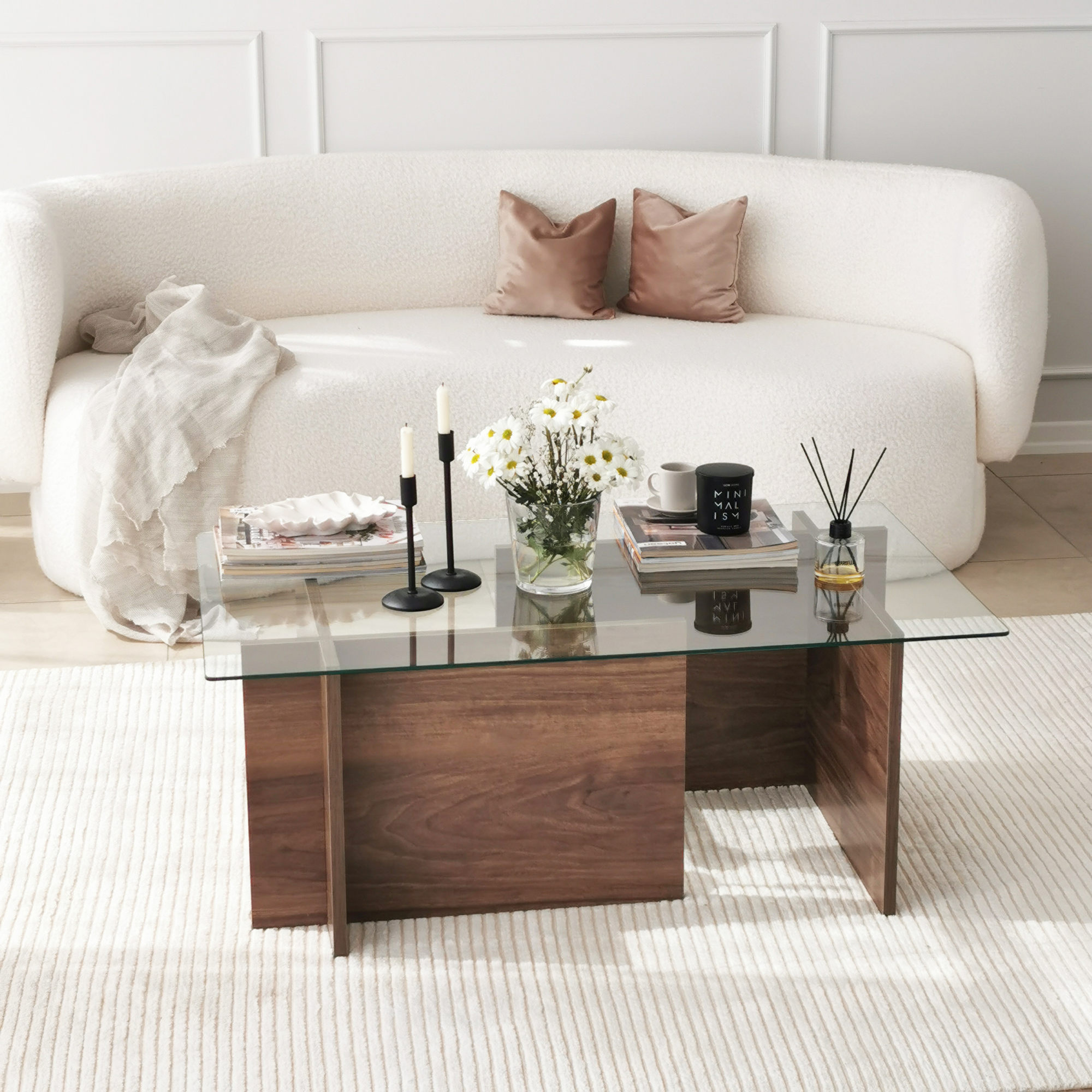 ASIR New Escape - Walnut konferenčný stolík, orech