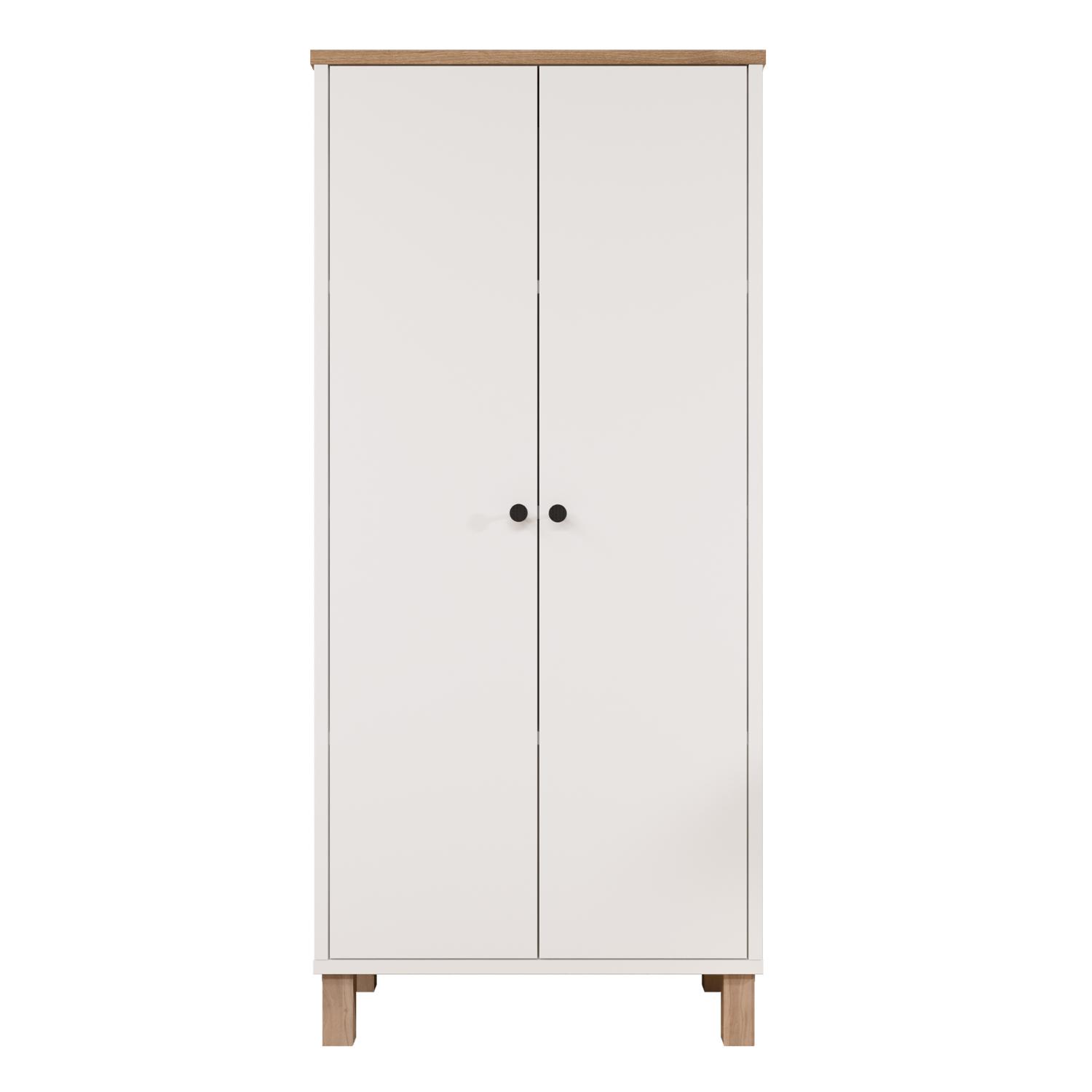 YURUPA Nord vysoká komoda, biela