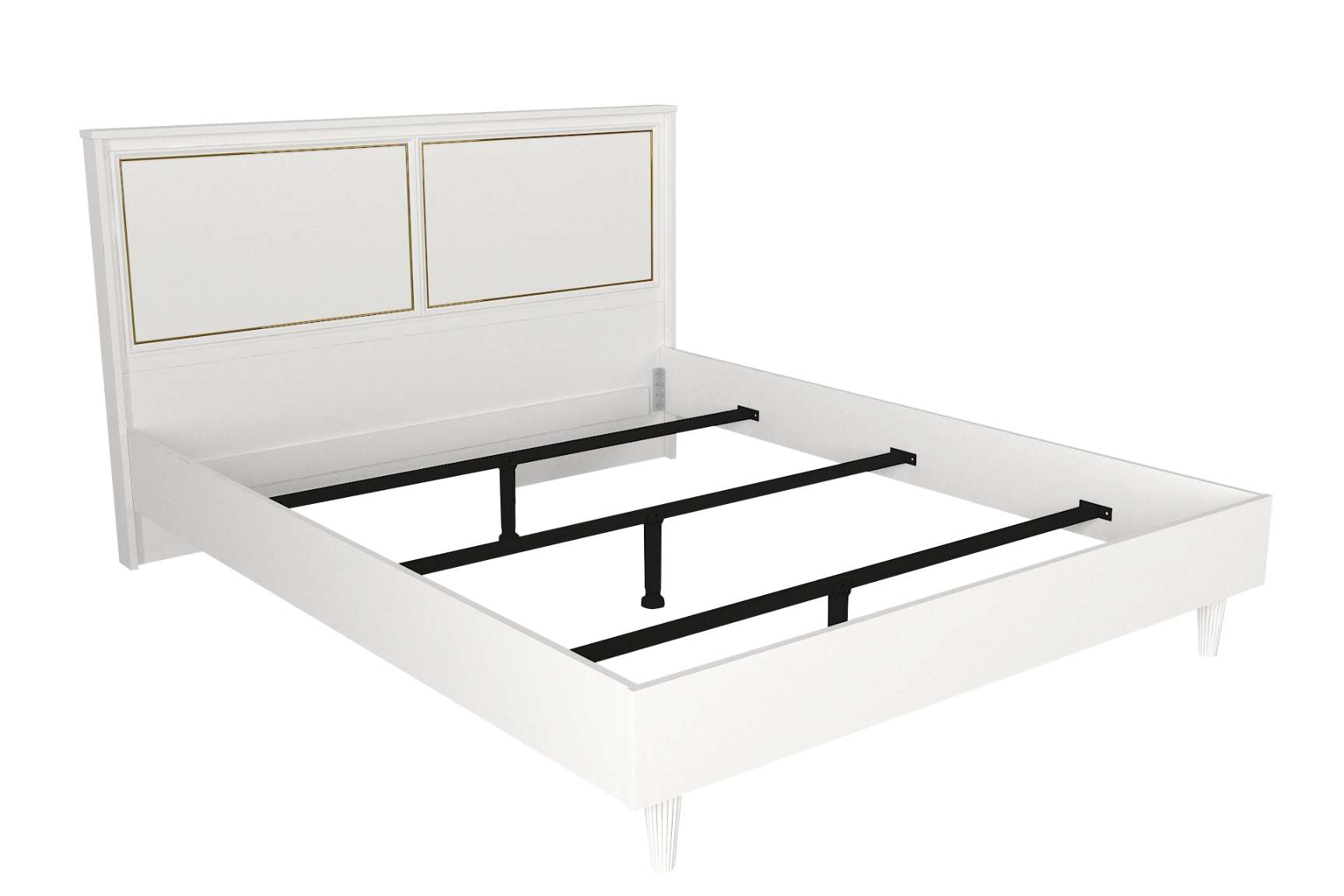 Casarredo RAVENNA D manželská posteľ, biela