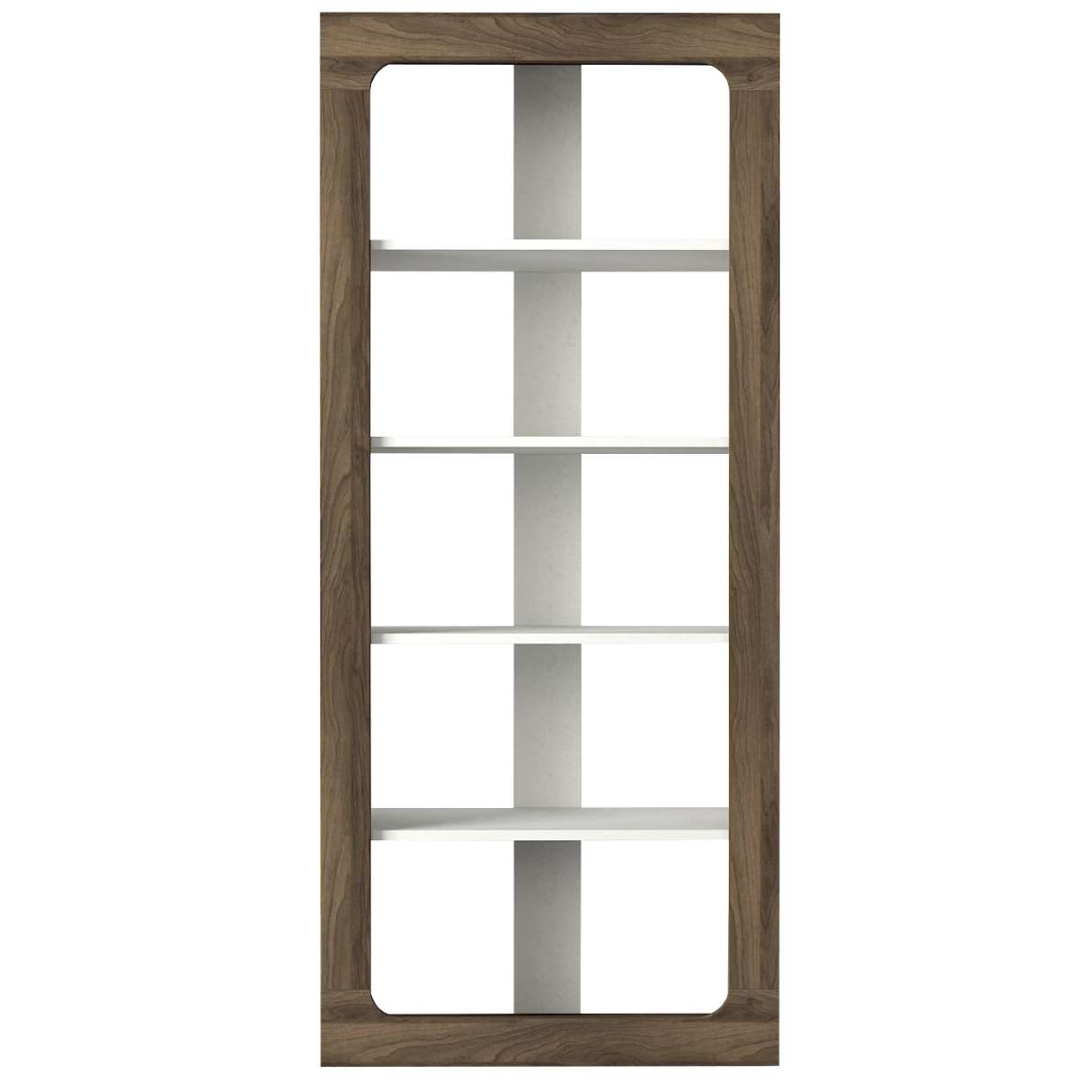 Casarredo RENTES policový regál, biela/orech