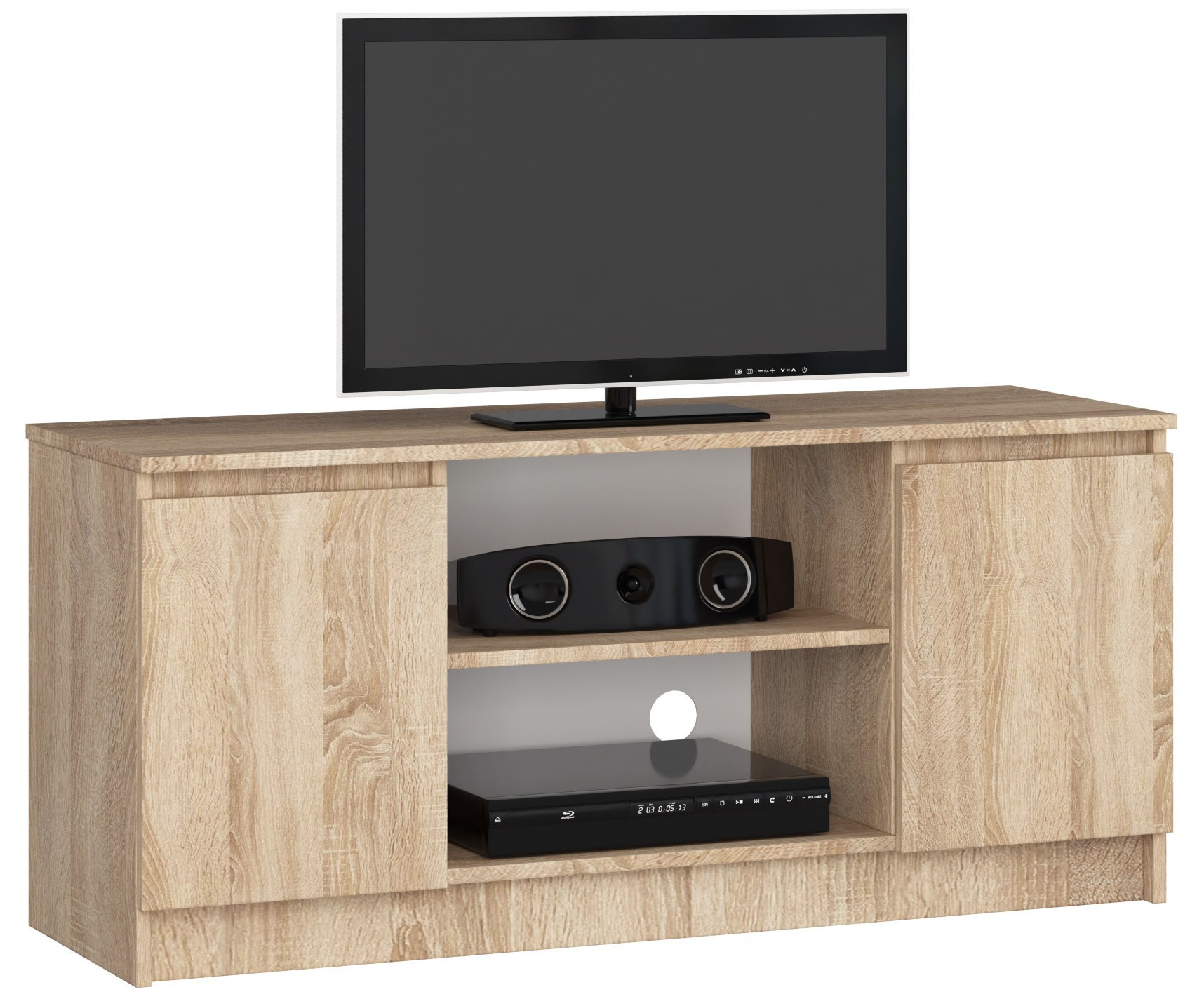 Akord RTV stolík 120 cm 2D 1P SONOMA