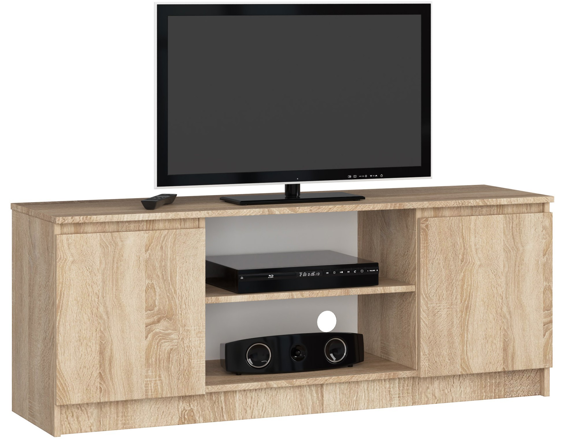 Akord RTV stolík 140 cm 2D 1P SONOMA
