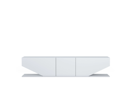 diamond tv stol k s dvierkami biela tv s40960dc4