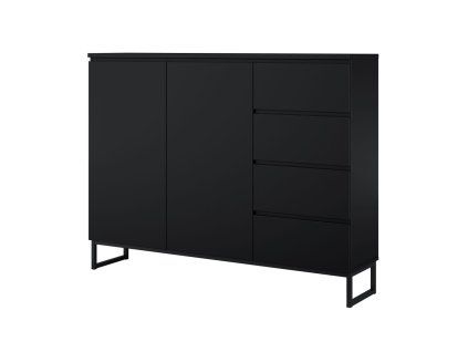 MODO II 45, komoda 2D4S, cierny Onyx 1